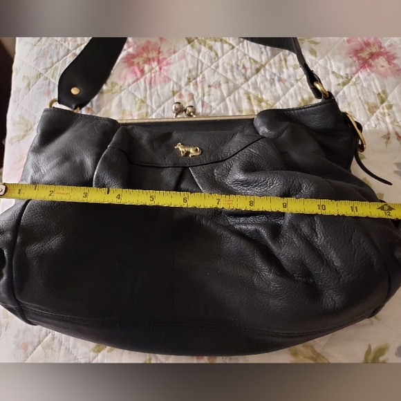 EMMA FOX Black Bag Pre-owned - Picture 6 of 16